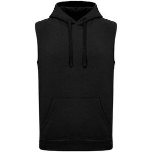 Proact Unisex Adult Sleeveless Hoodie / Black
